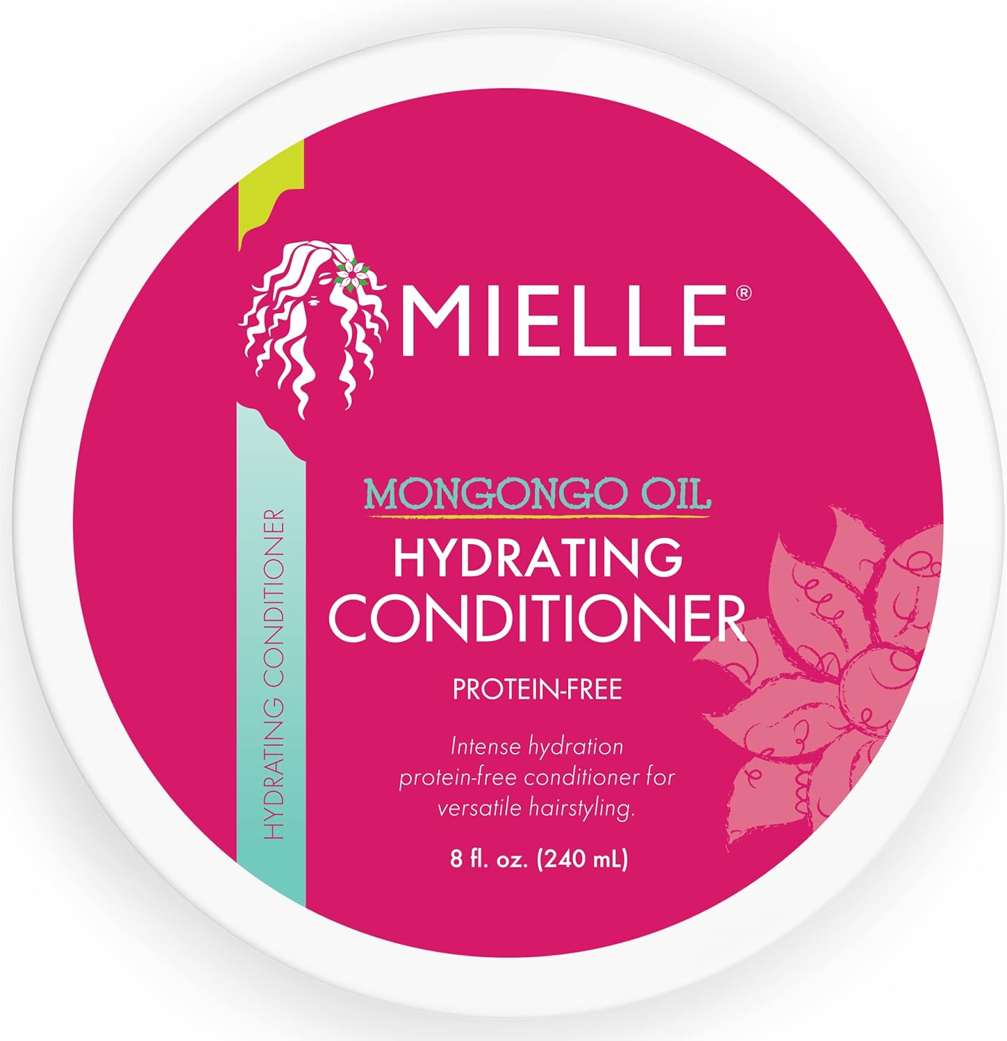 Mielle Organics Mongongo Oil Protein-Free Hydrating Conditioner, 8 Ounces