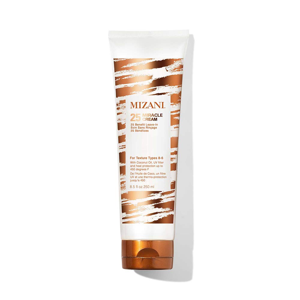 Mizani 25 Miracle Leave-In Cream | Adds Lightweight Moisture  Touchable Softness | with Coconut Oil | for Curly Hair | 8.5 Fl Oz