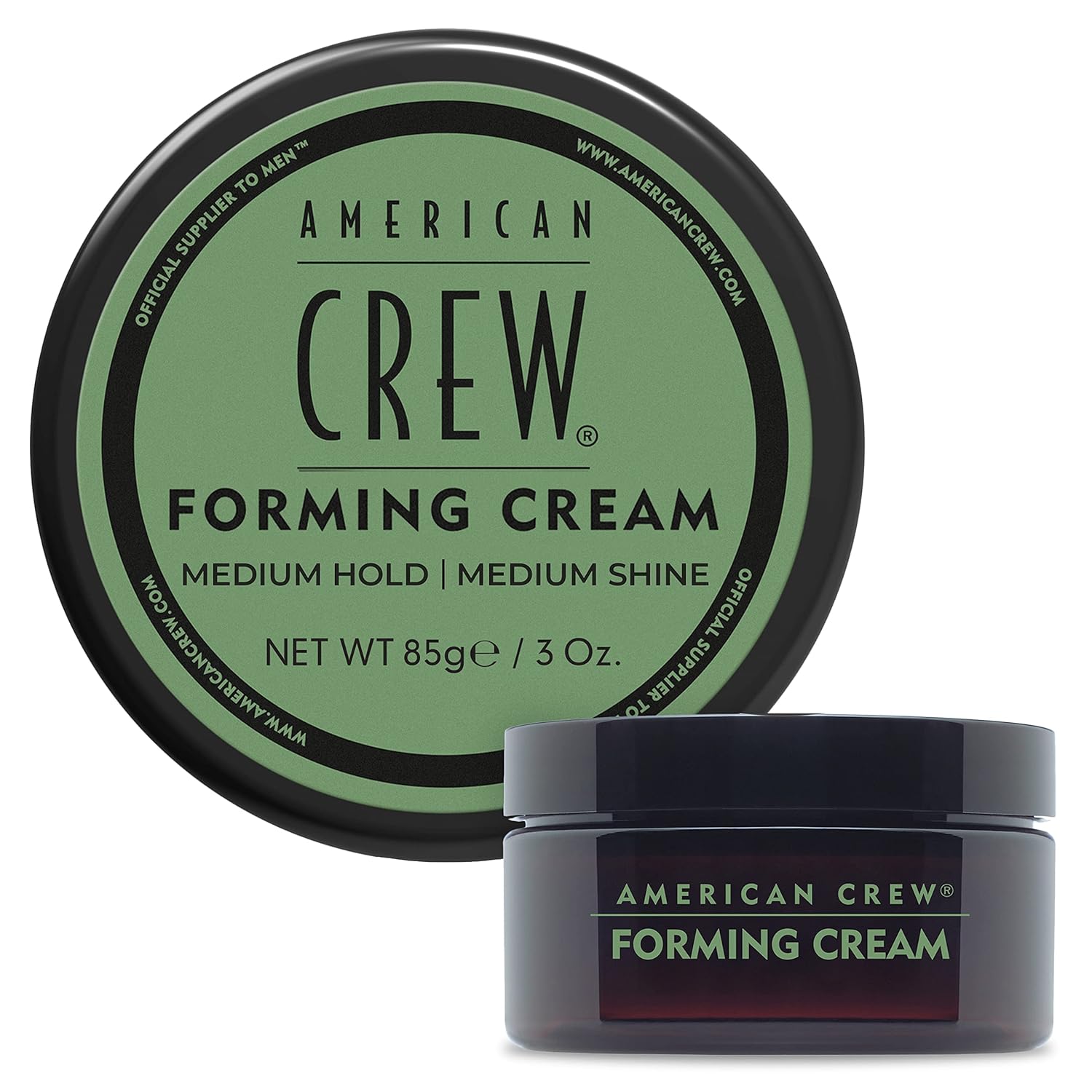 American Crew Mens Hair Forming Cream, Like Hair Gel with Medium Hold  Medium Shine, 3 Oz (Pack of 1)
