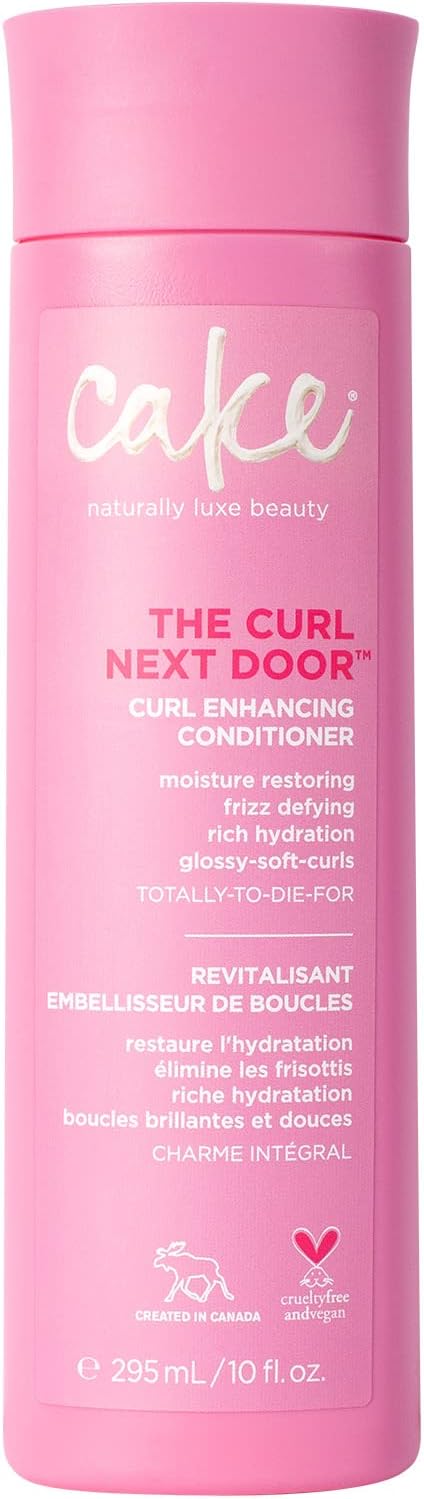 Cake Beauty The Curl Next Door Curl Enhancing Conditioner, 10 Ounce